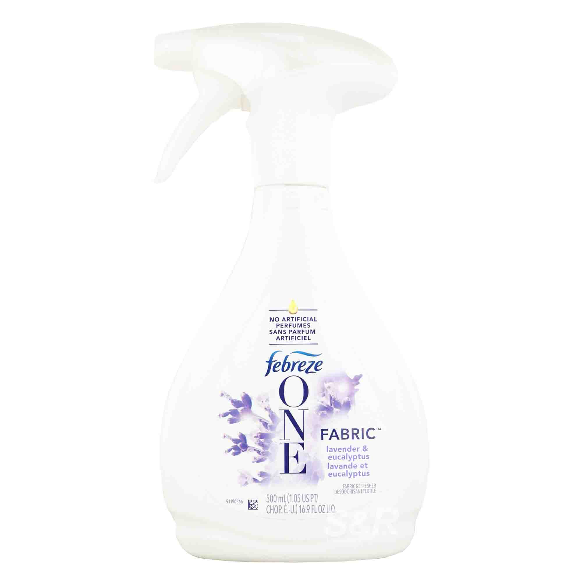 Febreze One Fabric Lavender And Eucalyptus Fabric Refresher 500mL Febreze One Fabric Lavender And Eucalyptus Fabric Refresher 500mL